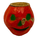 Vintage Halloween Jack O' Lantern Pulp Paper Mache Nut Cup at Eerie Emporium.