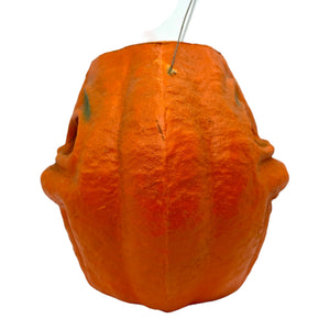Vintage Halloween Jumbo Double Sided Paper Mache Jack-O'-Lantern ~ 1940s at Eerie Emporium. 10