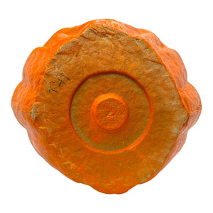 Vintage Halloween Jumbo Double Sided Paper Mache Jack-O'-Lantern ~ 1940s at Eerie Emporium. 11