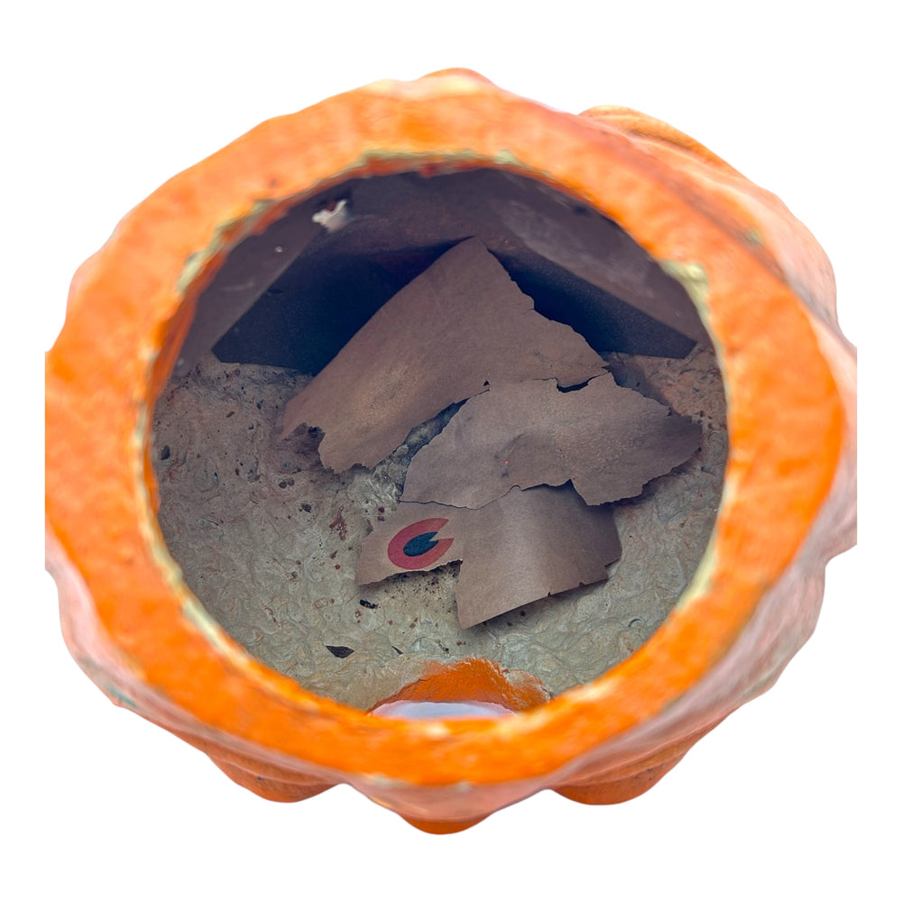 Vintage Halloween Jumbo Double Sided Paper Mache Jack-O'-Lantern ~ 1940s at Eerie Emporium. 13