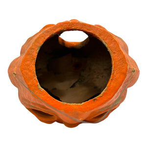 Vintage Halloween Jumbo Double Sided Paper Mache Jack-O'-Lantern ~ 1940s at Eerie Emporium. 15