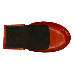 Vintage Halloween Kirchhof Tin Clicker Noisemaker with Devil ~ Made In USA ~ 1930s/1940s at Eerie Emporium. 4