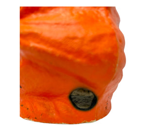 Vintage Halloween Orange Cat On Base Paper Mache Pulp Lantern ~ 1940s/1950s at Eerie Emporium. 9
