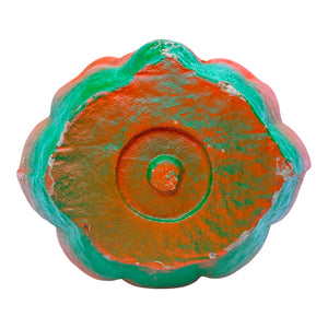 Vintage Halloween Paper Mache Pulp Jack-O'-Lantern Candy Container ~ 1950s at Eerie Emporium. 8