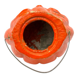 Vintage Halloween Paper Mache Pulp Large JOL Candy Container ~ 1950s / 1960s at Eerie Emporium. 11