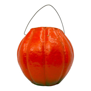 Vintage Halloween Paper Mache Pulp Large JOL Candy Container ~ 1950s / 1960s at Eerie Emporium. 8
