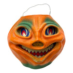 Vintage Halloween Paper Mache Pulp Large Jack O' Lantern 1940s at Eerie Emporium. 