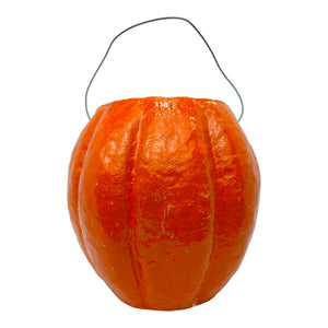 Vintage Halloween Paper Mache Pumpkin ~ 1940s/1950s at Eerie Emporium. 6