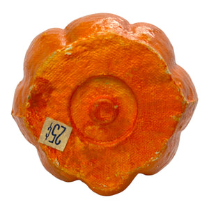 Vintage Halloween Paper Mache Pumpkin ~ Original Insert at Eerie Emporium. 8