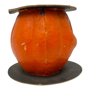 Vintage Halloween Pulp Paper Mache JOL Candle Novelty Holder at Eerie Emporium. 5