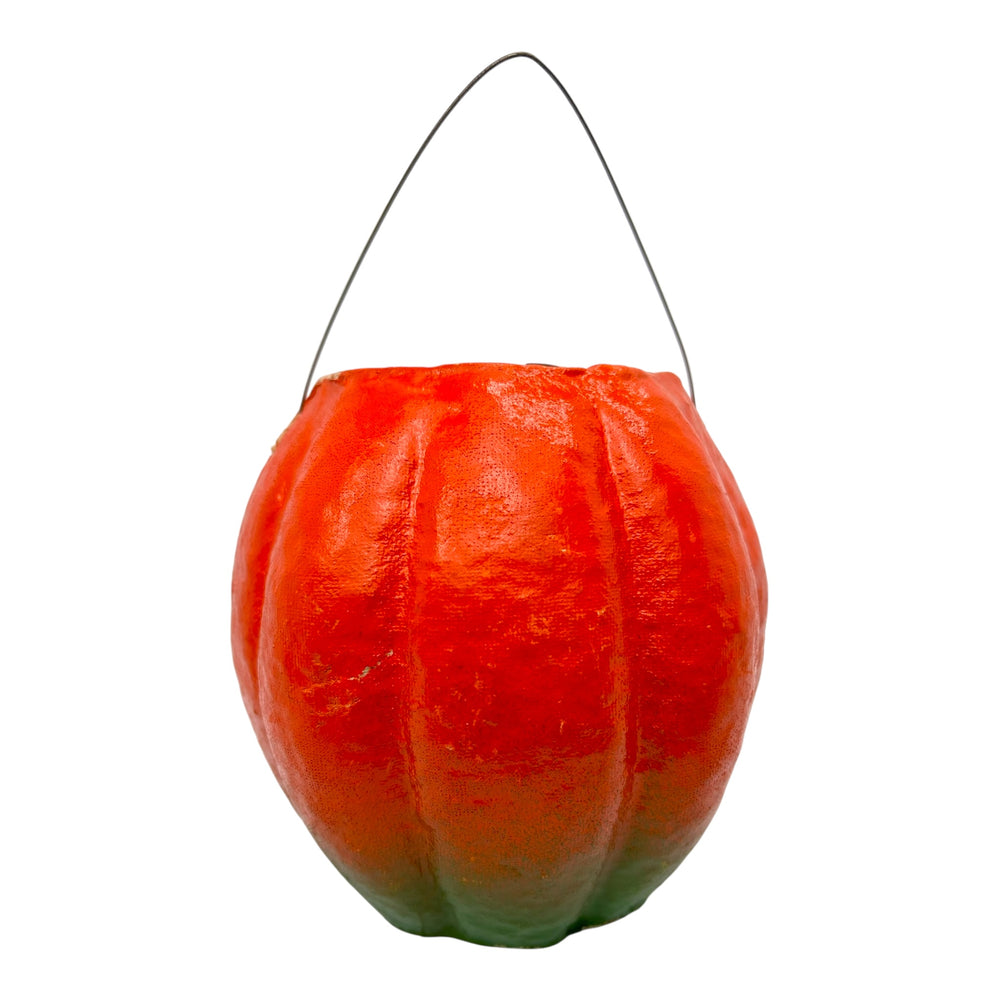 Vintage Halloween Pulp Paper Mache Lighted Jack O' Lantern ~ Choir Boy at Eerie Emporium. 8