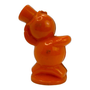 Vintage Halloween Rosbro Plastic Cat With Top Hat | Eerie Emporium