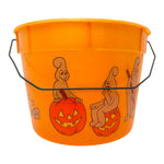 Vintage Halloween Shamrock Ind. Ghost Halloween Trick or Treat Candy Bucket Pail ~ 1980s at Eerie Emporium. 
