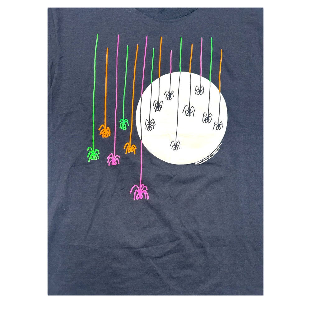 Vintage Halloween Single Stitch Spiders T-Shirt ~ Large 1991 at Eerie Emporium. 3