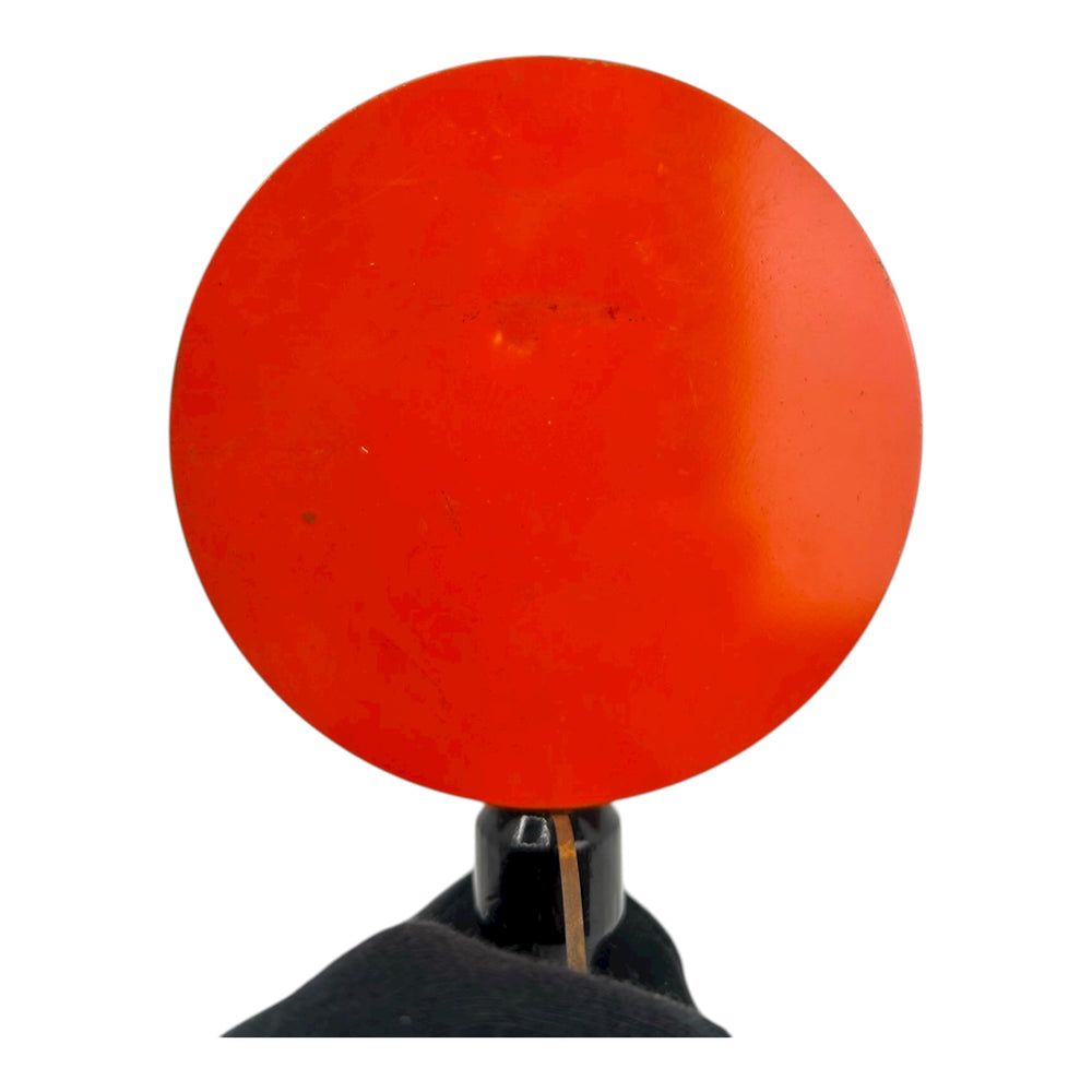 Vintage Halloween T. Cohn Tin Clanger Witch Noisemaker from the 1930s at Eerie Emporium. 8