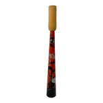 Vintage Halloween T. Cohn Tin Horn Noisemaker ~ Witches Skeleton Black Cat 1930s at Eerie Emporium.