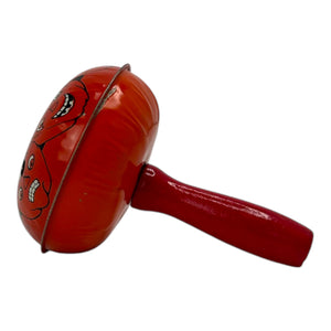 Vintage Halloween T. Cohn Tin Litho Rattler Noisemaker Jack-O'-Lanterns ~ 1940s at Eerie Emporium. 5