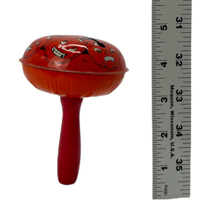 Vintage Halloween T. Cohn Tin Litho Rattler Noisemaker Jack-O'-Lanterns ~ 1940s at Eerie Emporium. 6