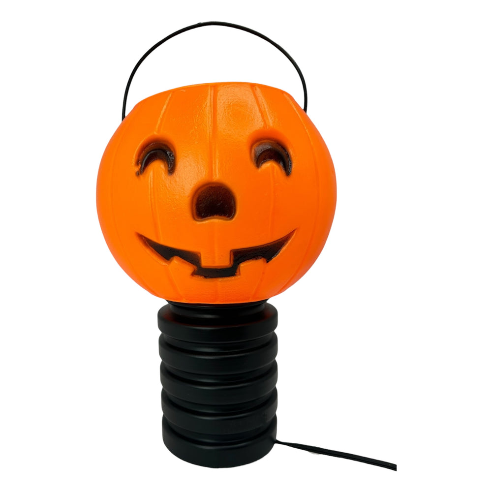 Vintage Halloween Table Top Blow Mold Blinky JOL Lite 1980s at Eerie Emporium