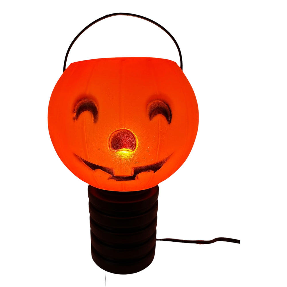 Vintage Halloween Table Top Blow Mold Blinky JOL Lite 1980s at Eerie Emporium. 3