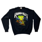 Vintage Halloween Tweety Bird Frankenstein Looney Tunes Sweater XL Crewneck from 1995 at Eerie Emporium.