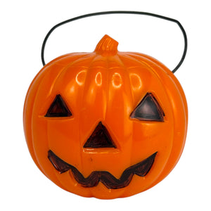Vintage Halloween Union Products Hard Plastic Jack O Lantern ~ 1960s Battery Operated at Eerie Emporium. 2
