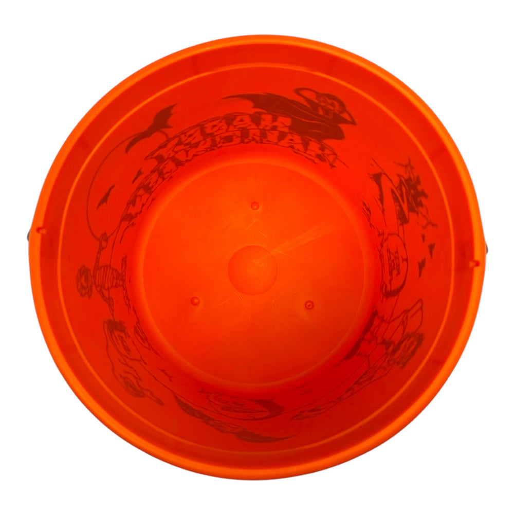 Vintage Halloween Venture Packaging Inc. Dracula Frankenstein Mummy Candy Bucket Pail at Eerie Emporium. 5