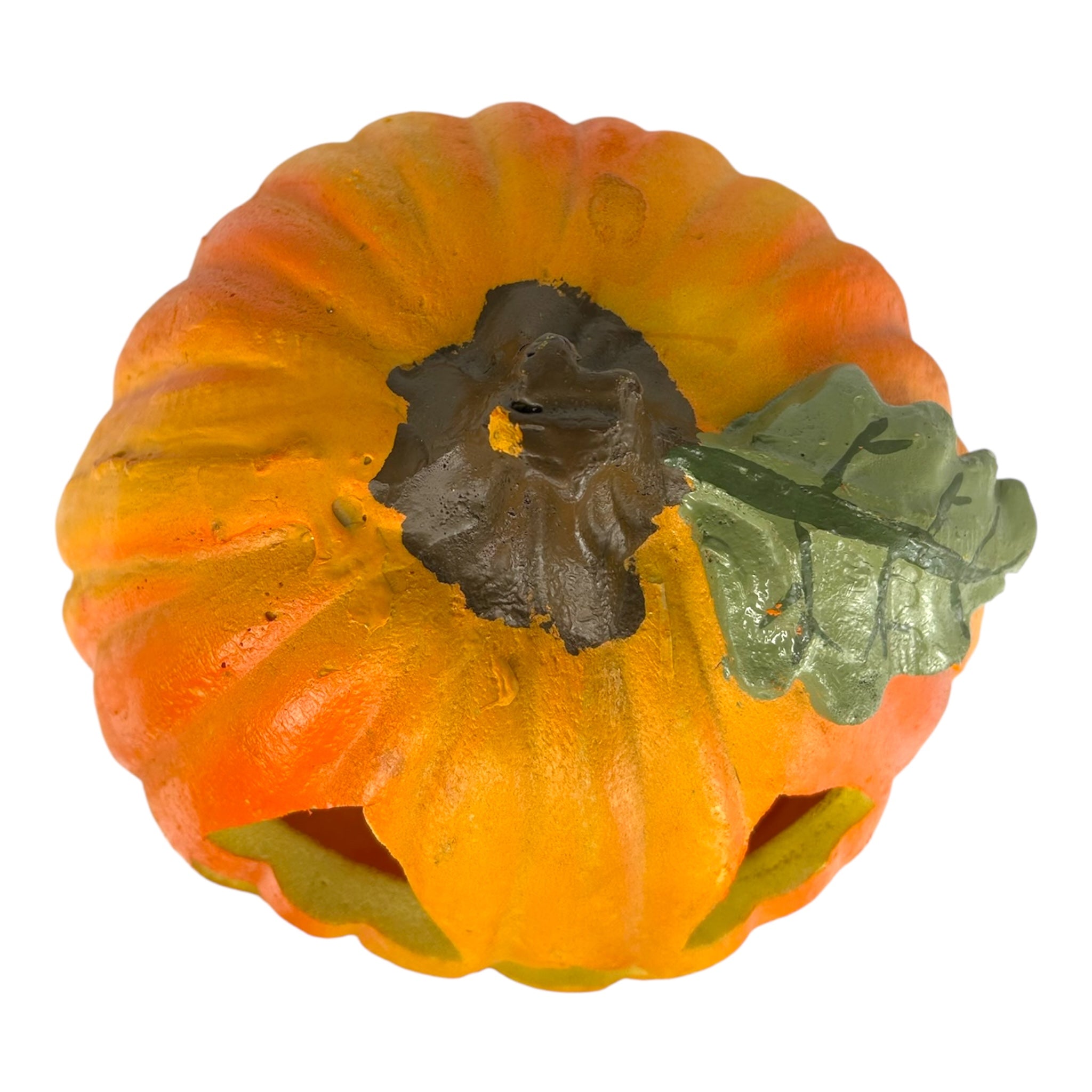 Vintage Matrix Industries Happy Halloween Foam Pumpkin | Eerie Emporium