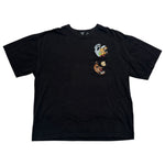Vintage Scooby Doo + Shaggy Warner Brothers Studio Store Embroidered Pizza T-Shirt ~ 1997 size L/XL at Eerie Emporium