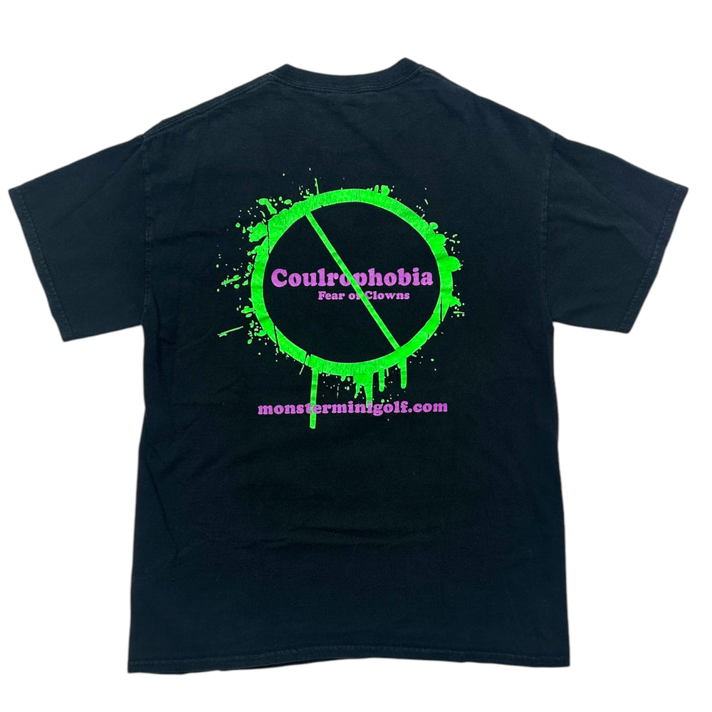 Y2K / 2000s Monster Mini Golf Creepy Clown T-Shirt Medium at Eerie Emporium. 6