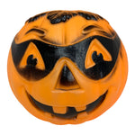 Vintage Halloween Masked Blow Mold Pumpkin at Eerie Emporium.