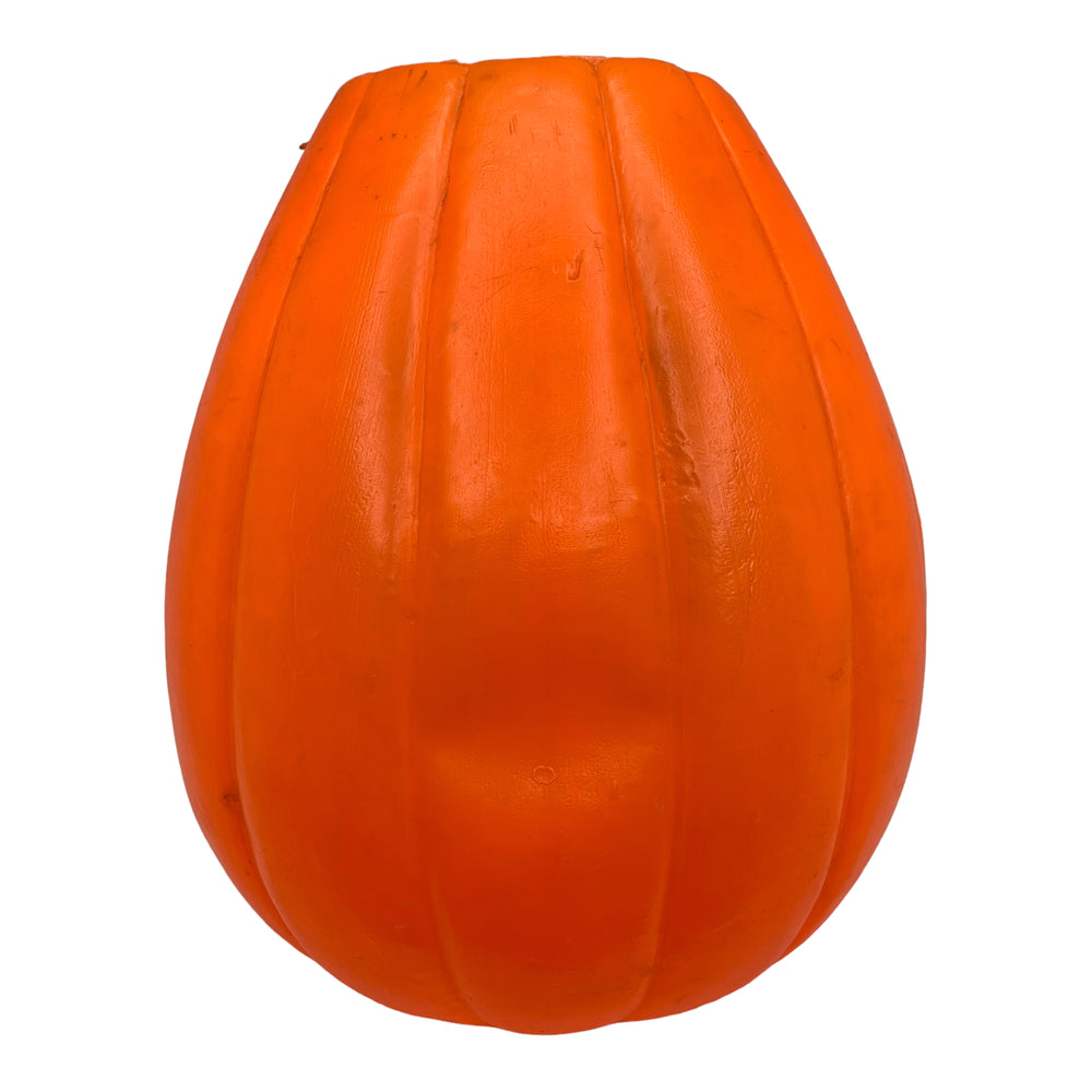 Vintage Halloween Bayshore Blow Mold Bell Nose Pumpkin Bucket  from the 1960s at Eerie Emporium.