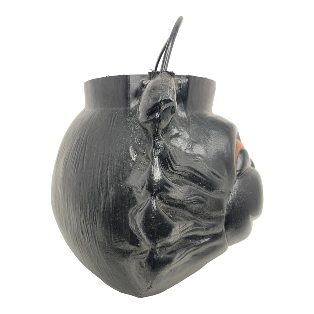 
            
                Load image into Gallery viewer, Vintage Halloween Empire Black Cat Blow Mold Candy Bucket at Eerie Emporium
            
        