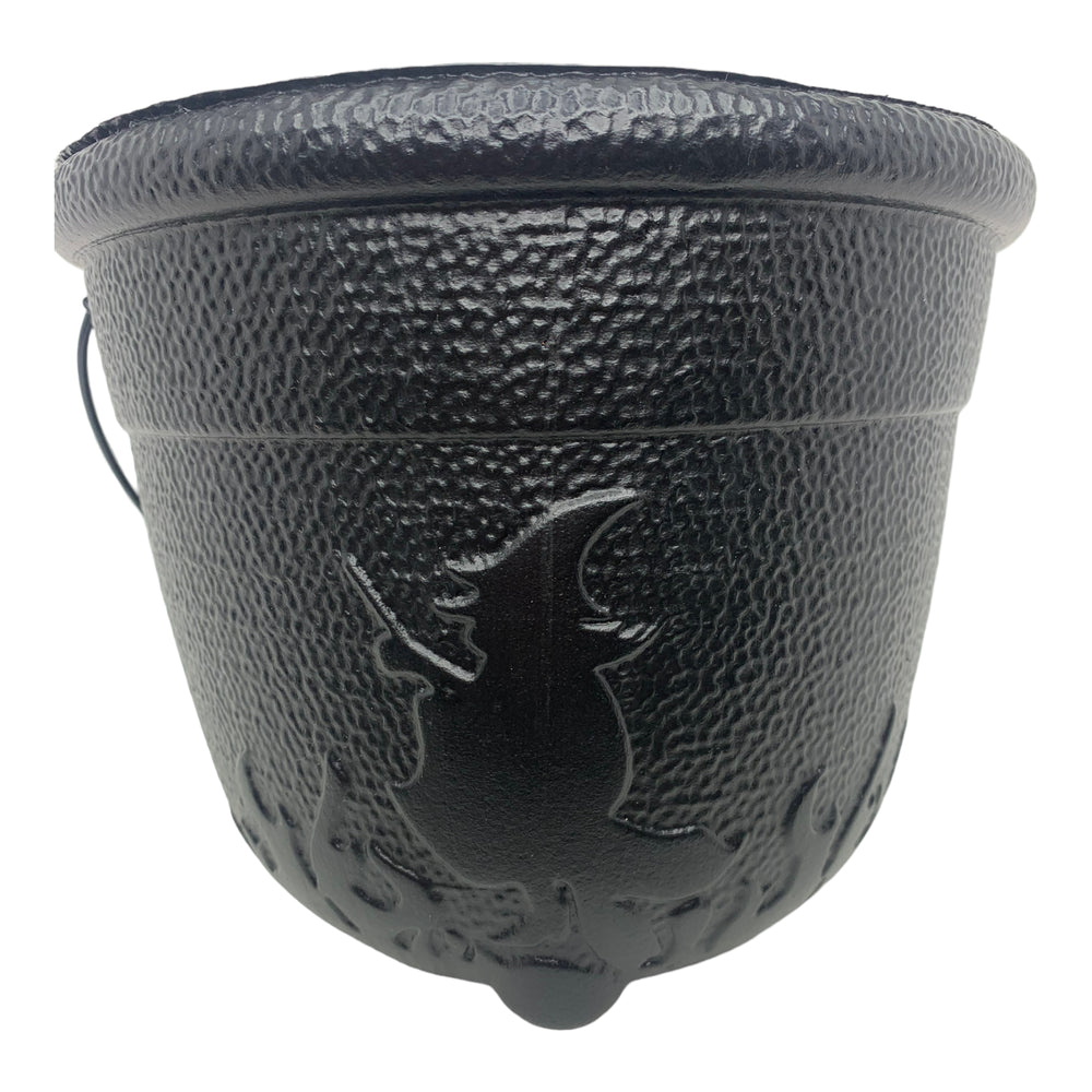 
            
                Load image into Gallery viewer, General Foam Plastics Halloween Blow Mold Witch Cauldron Candy Bucket #H1016 at Eerie Emporium.
            
        