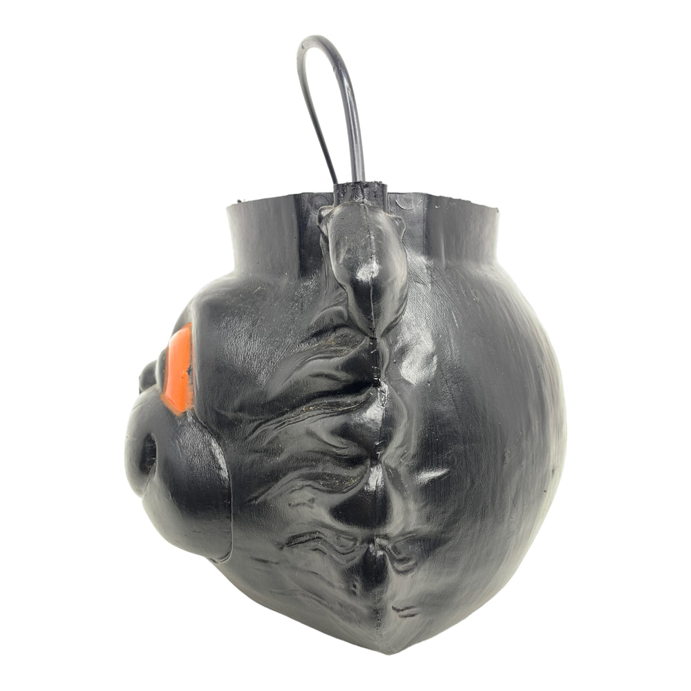 
            
                Load image into Gallery viewer, Vintage Halloween Empire Black Cat Blow Mold Candy Bucket at Eerie Emporium
            
        