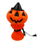 Vintage Halloween 1969 Empire Pumpkin Haystack Blow Mold with Upgraded Light Cord at Eerie Emporium.