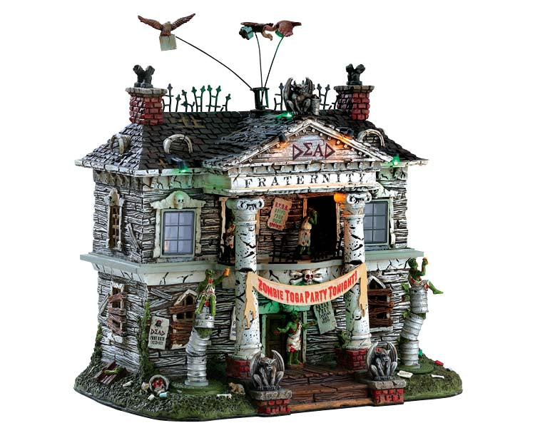 Spooky Rooftops Spooky Town Archive | Eerie Emporium's Out Of Stock Lemax Halloween ...