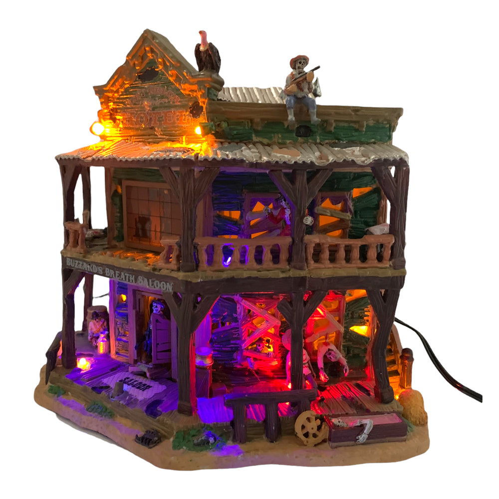 Lemax Spooky Town Dry Gulch Hotel #75553 Product Photo