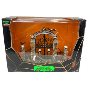 Lemax Spooky Town Cemetery Gate #83675 Product Photo