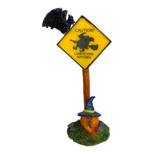 
            
                Load image into Gallery viewer, Retired Lemax Spooky Town Caution Sign #84754
            
        