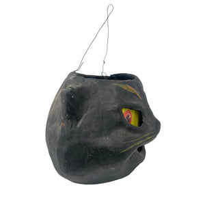 
            
                Load image into Gallery viewer, Vintage Halloween Paper mache black cat
            
        