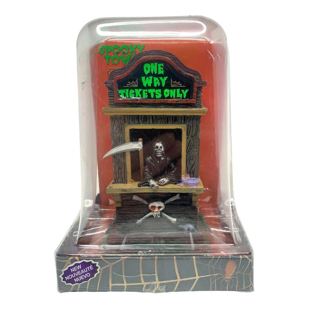 
            
                Load image into Gallery viewer, Lemax Spooky Town Ticket Booth Kiosk #43066 Product Photo
            
        