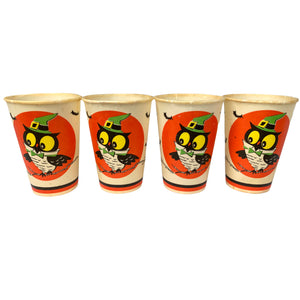 
            
                Load image into Gallery viewer, Vintage Halloween Owl Cups.
            
        