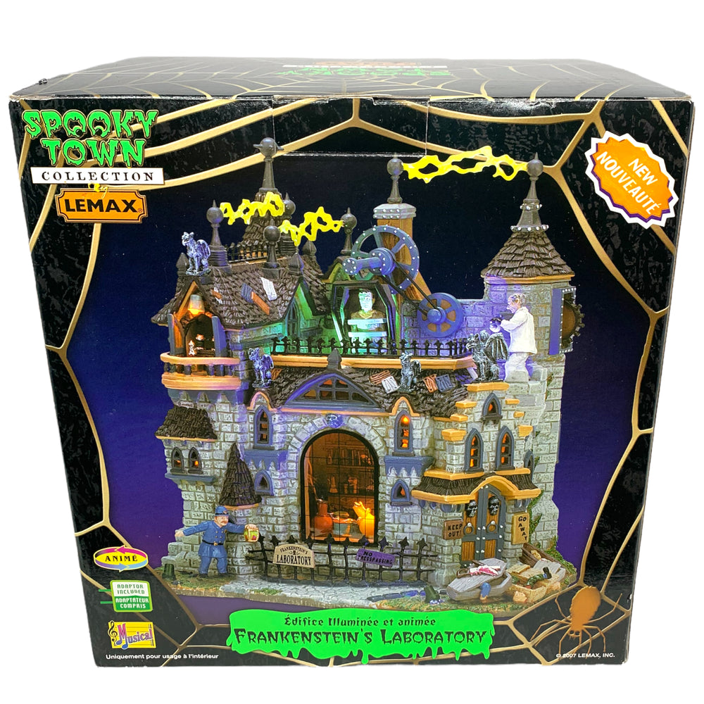 
            
                Load image into Gallery viewer, Lemax Spooky Town Frankenstein&amp;#39;s Laboratory #75501 Product Photo
            
        