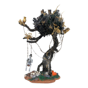 Lemax Spooky Town Skeleton's Swing Tree #03817 Product Photo