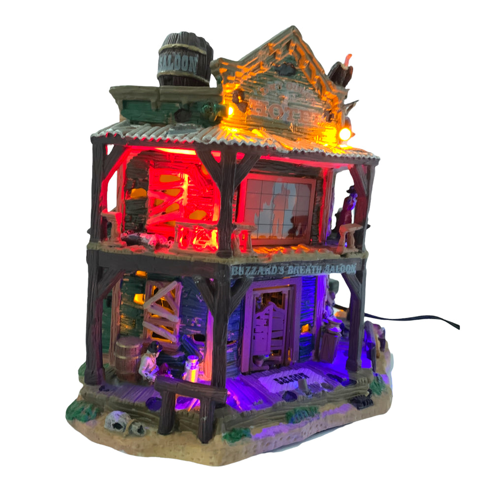 Lemax Spooky Town Dry Gulch Hotel #75553 Product Photo