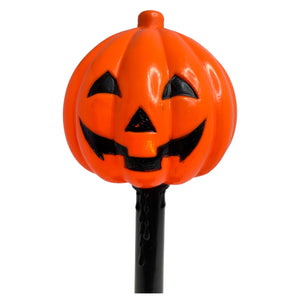 Vintage Blow Mold Jack O' Lantern Lighted Candle Stick 