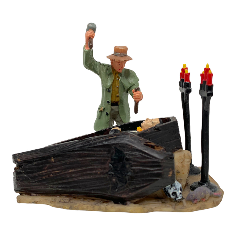 
            
                Load image into Gallery viewer, Lemax Spooky Town Vampire Hunter #73612 Product Photo
            
        
