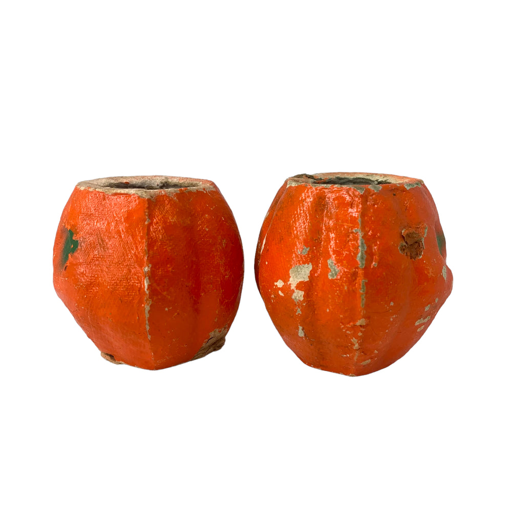 Vintage Paper Mache Halloween Nut Cups / Candy Holders