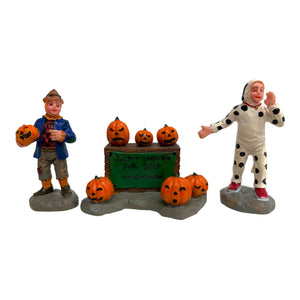 Retired Lemax Spooky Town Jack-O-Lantern Sales #52104